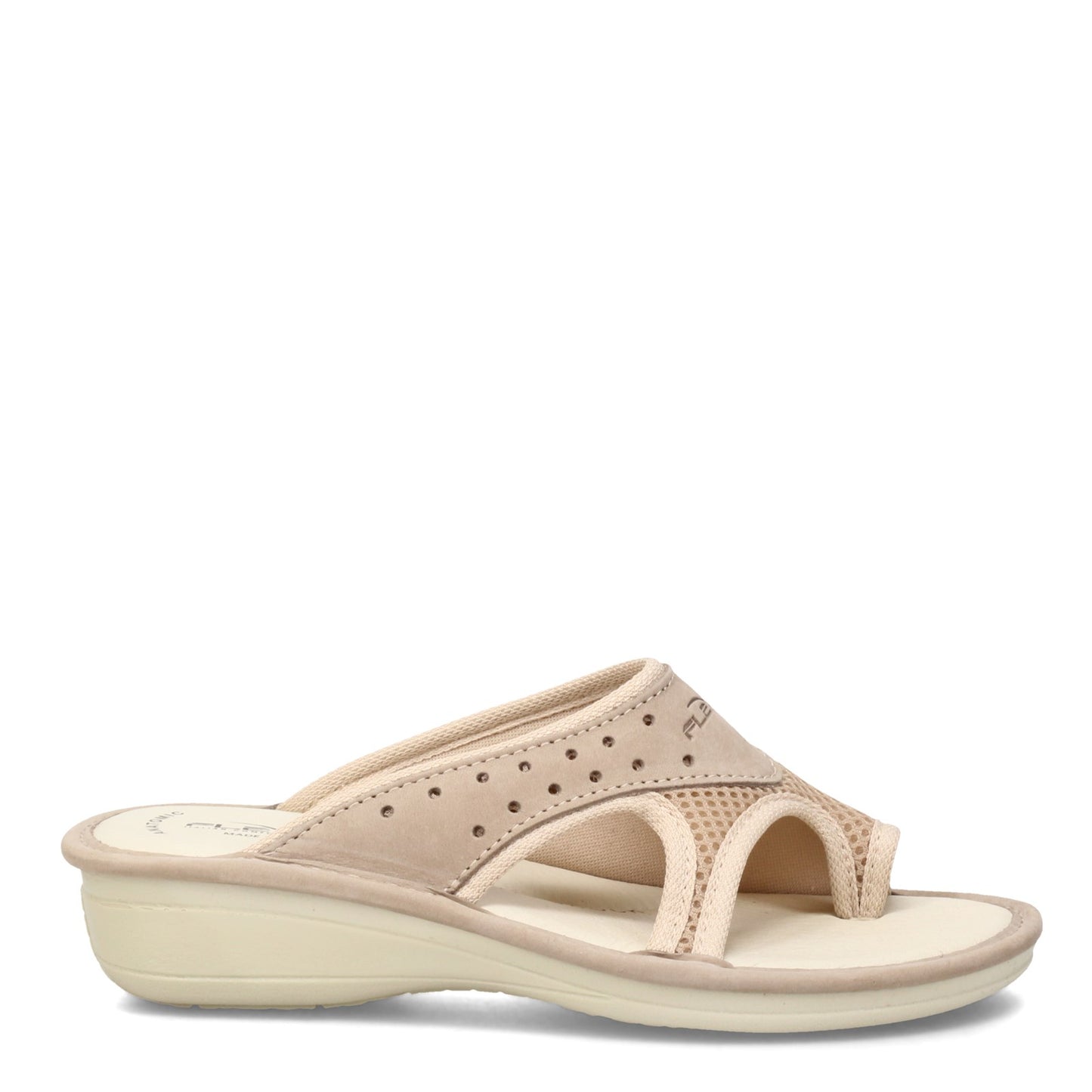 Peltz Shoes  Women's Flexus Pascalle Sandal Beige PASCALLE-C