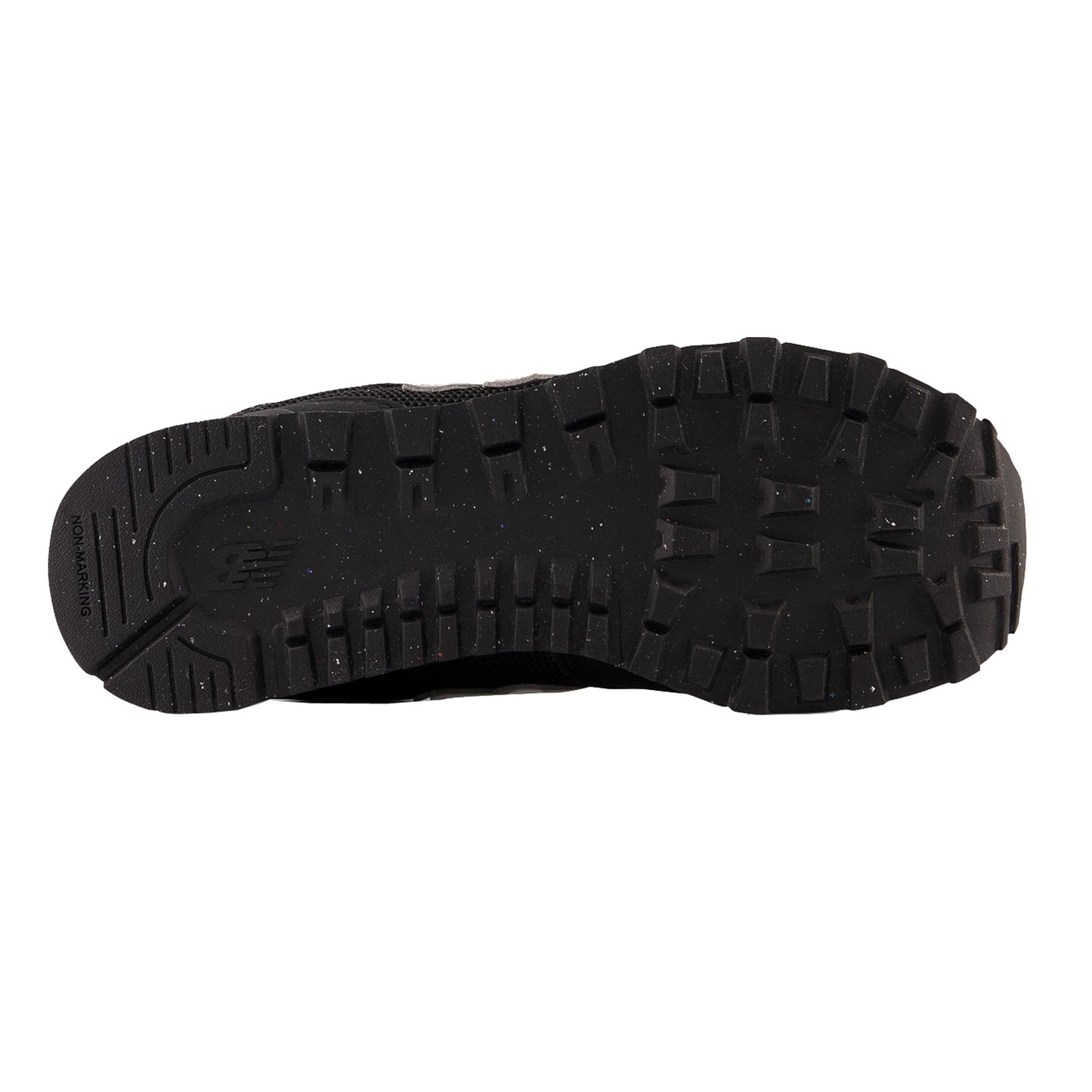 Peltz Shoes  Boy's New Balance 515 Sneaker - Little Kid BLACK  WHITE PC515BLK