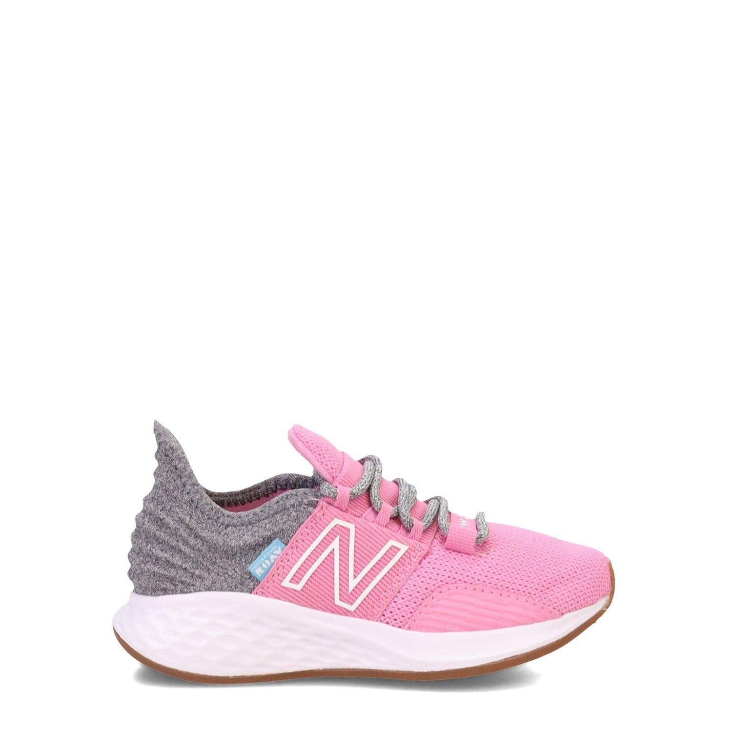 Peltz Shoes  Girl's New Balance Fresh Foam Roav Running Shoe - Little Kid PINK PEROVTC