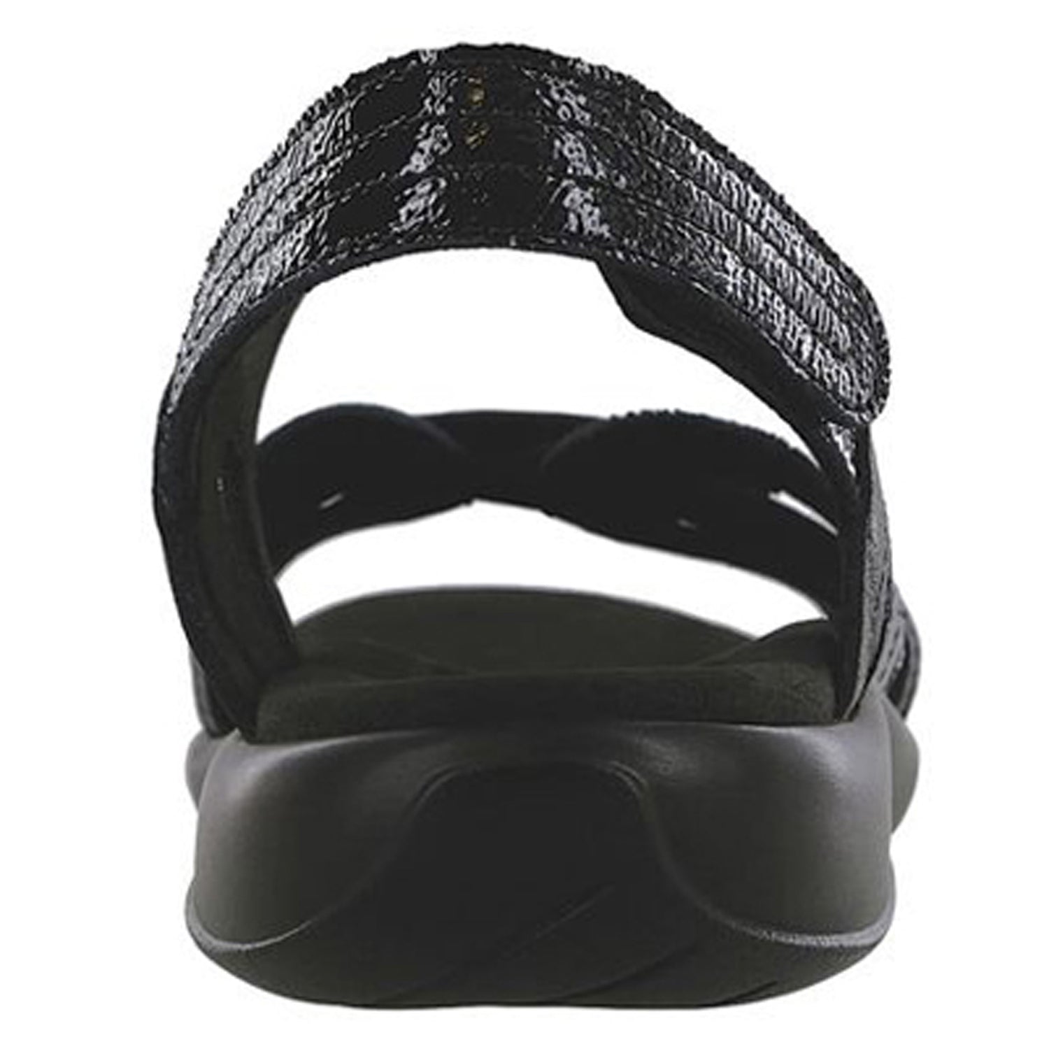 Peltz Shoes  Women's SAS Pier Sandal BLACK SAND PIER BLK SAND
