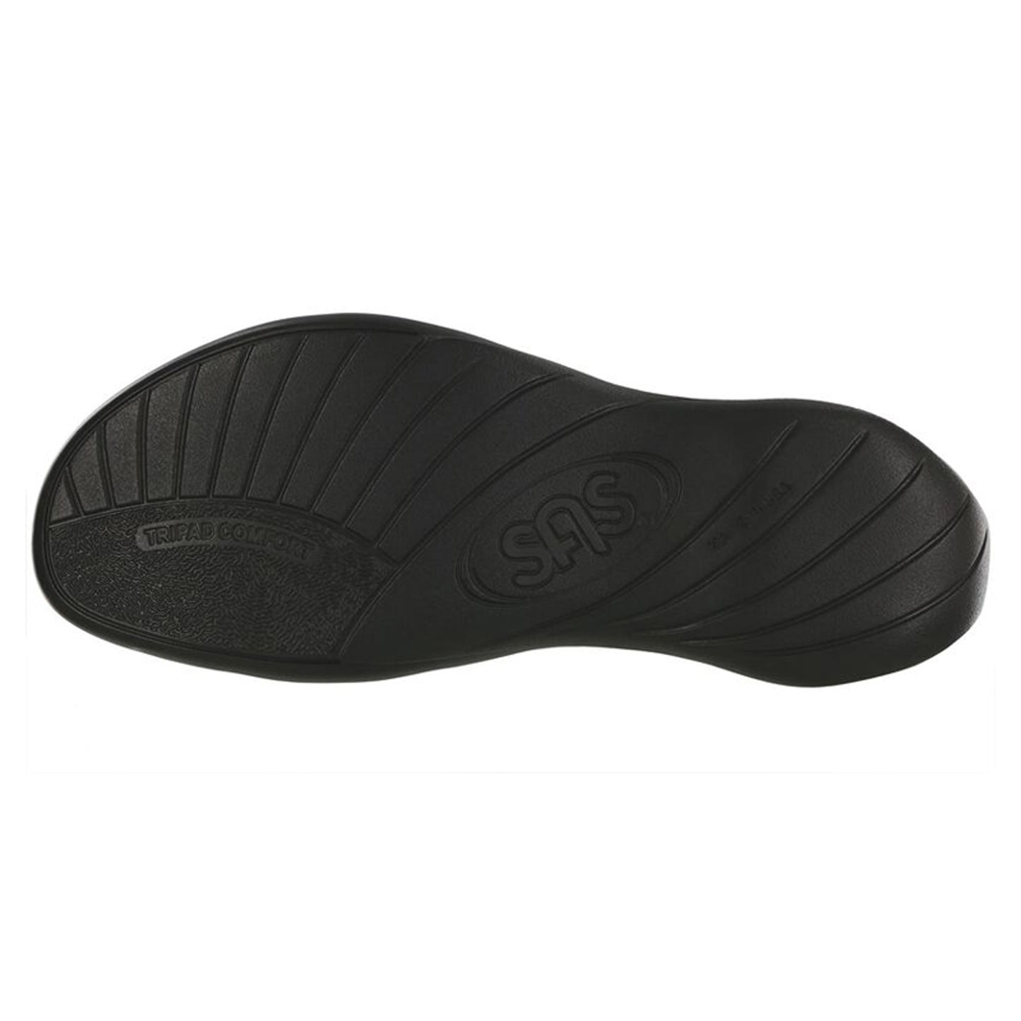 Peltz Shoes  Women's SAS Pier Sandal BLACK SAND PIER BLK SAND