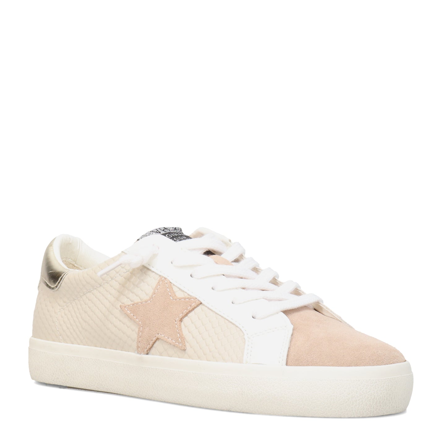 Peltz Shoes  Women's Vintage Havana Pierson Sneaker BLUSH PIERSON-BLUSH