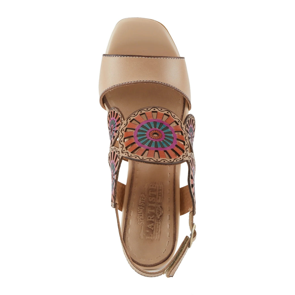 Women's L'Artiste By Spring Step, Pinwheel Sandal