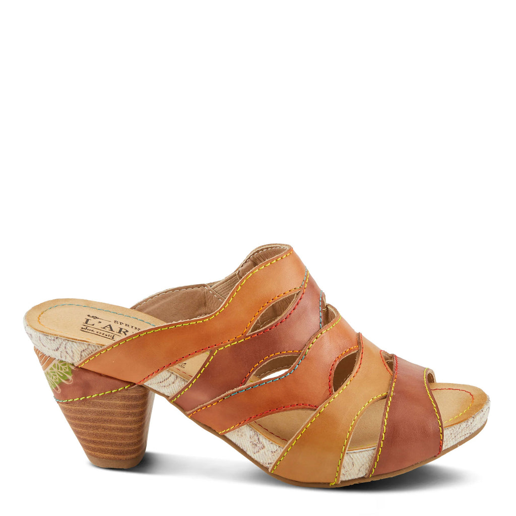 Women's L'Artiste By Spring Step Pita Sandal TAN MULTI PITA-TNM