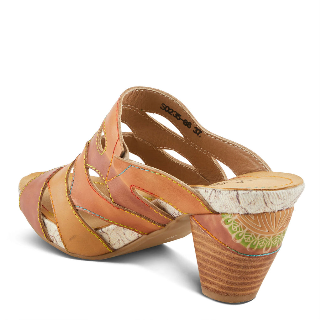 Women's L'Artiste By Spring Step Pita Sandal TAN MULTI PITA-TNM