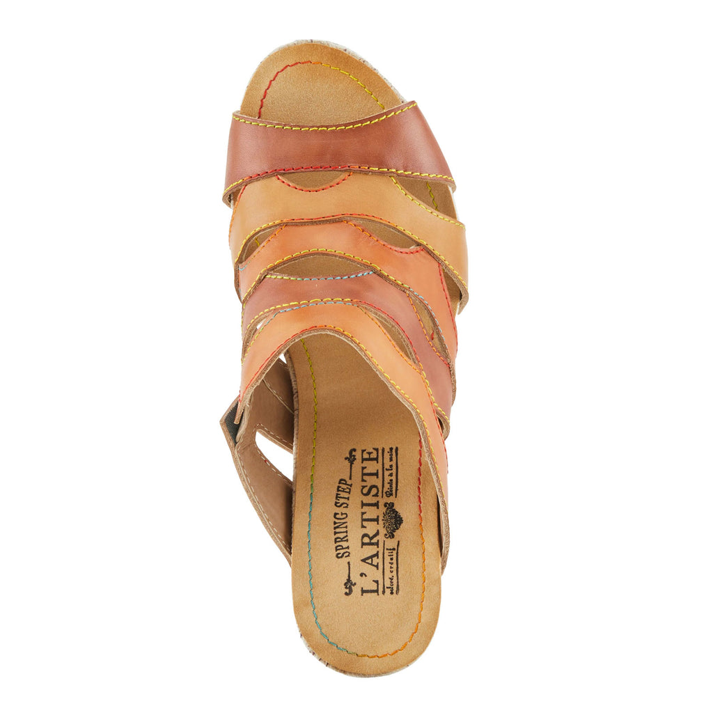 Women's L'Artiste By Spring Step Pita Sandal TAN MULTI PITA-TNM