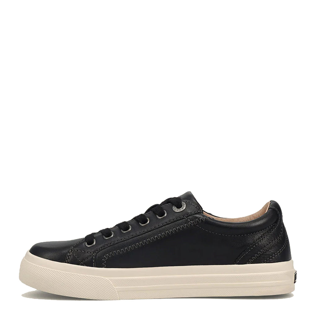 Women's Taos Plim Soul Lux Sneaker BLACK LEATHER PLX-13994A-BLKL