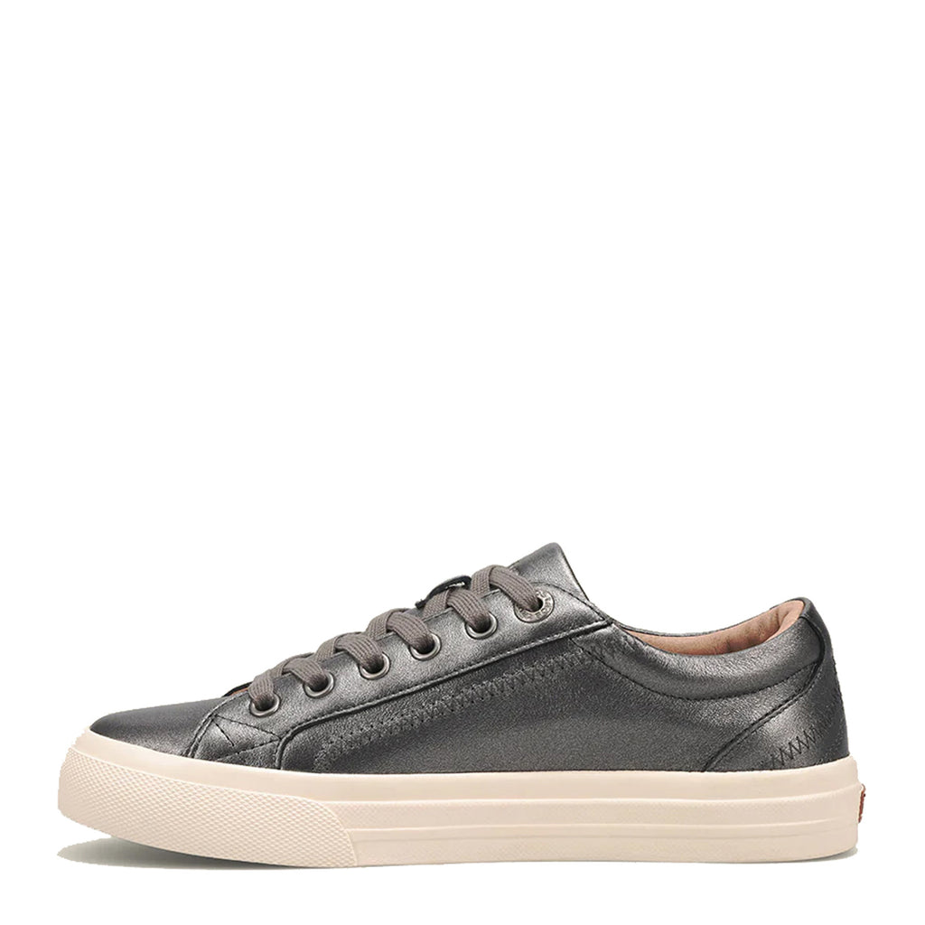 Women's Taos Plim Soul Lux Sneaker PEWTER LEATHER PLX-13994A-PWTL