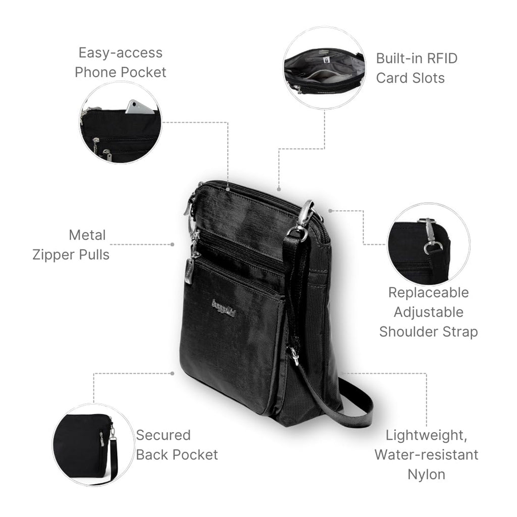 Women's Baggalini, Modern Pocket Crossbody