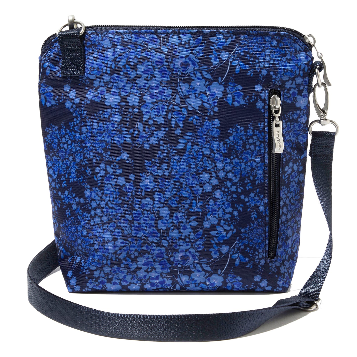 Peltz Shoes  Women's Baggallini Modern Pocket Crossbody INK HYDRANGEA POK730-INK HYD