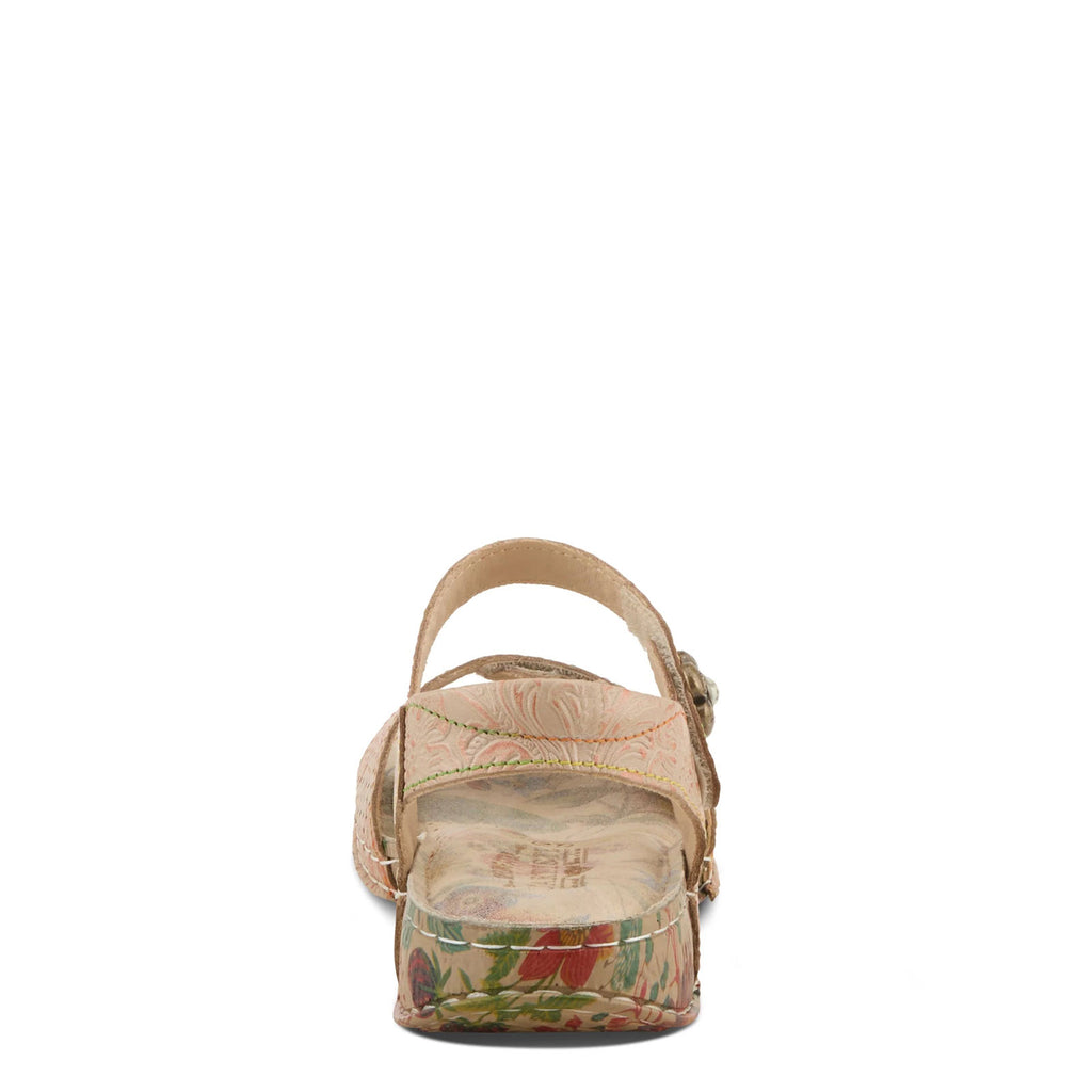 Women's L'Artiste By Spring Step Popular Sandal BEIGE MULTI POPULAR-BGEM