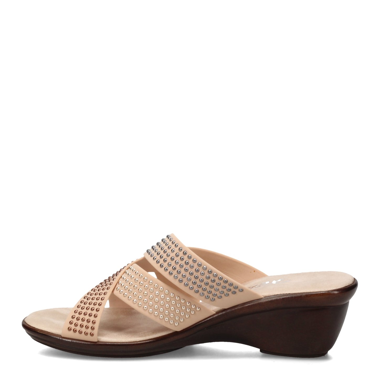 Peltz Shoes  Women's Onex Prelude Sandal CHAMPAGNE PRELUDE-CHAMP