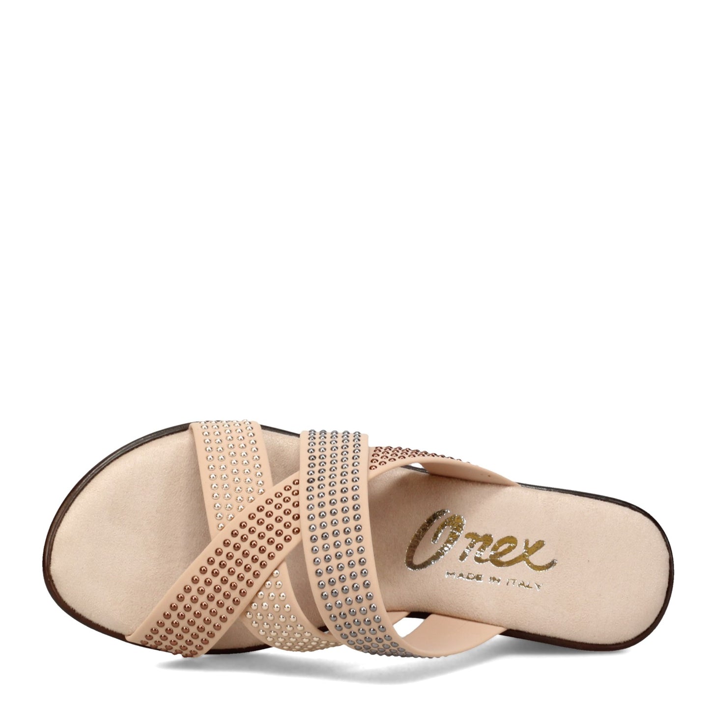 Peltz Shoes  Women's Onex Prelude Sandal CHAMPAGNE PRELUDE-CHAMP