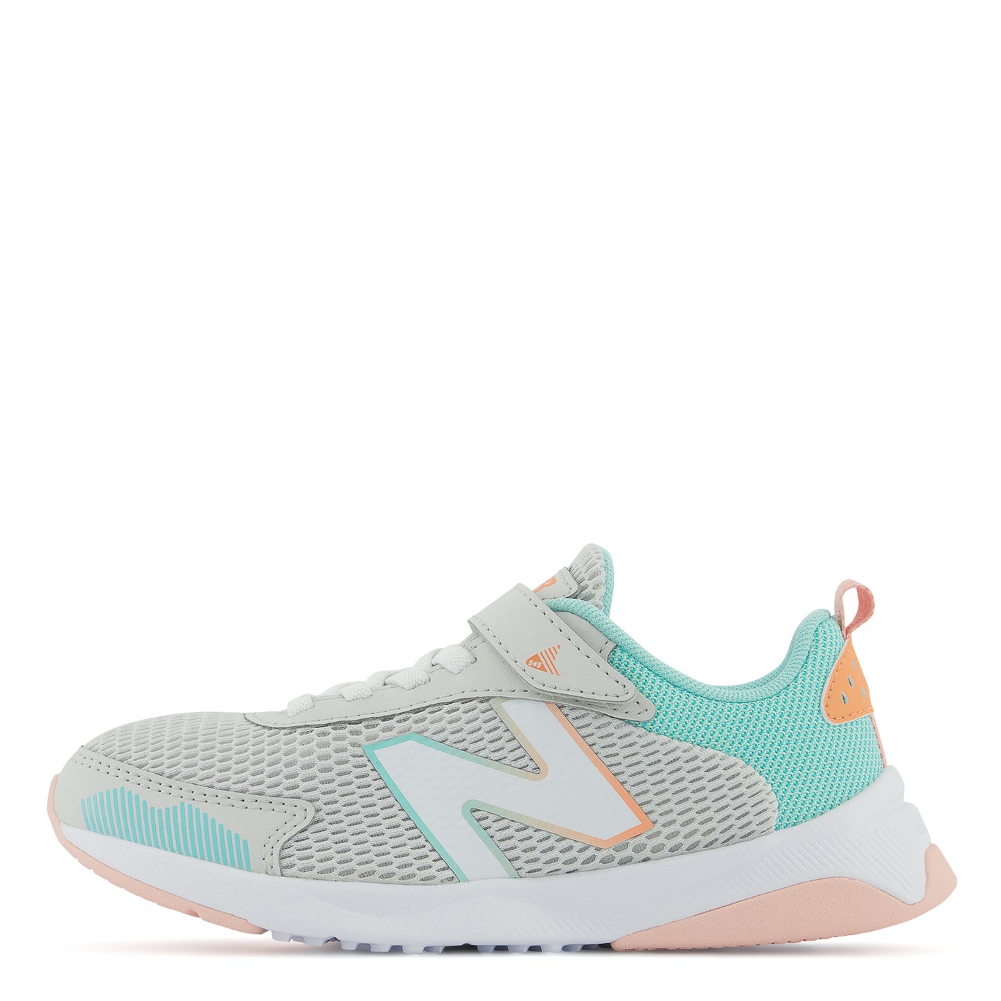 Peltz Shoes  Girl's New Balance DynaSoft 545 Sneaker - Little Kid SUMMER FOG/SURF PT545GS1