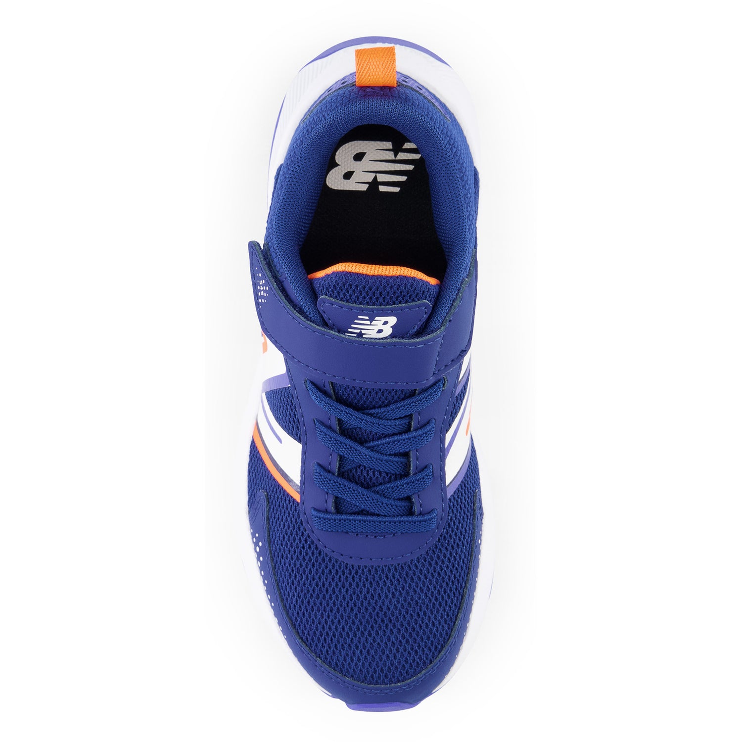 Peltz Shoes  Boy's New Balance DynaSoft 545 Sneaker - Little Kid Night Sky / Orange PT545NB1