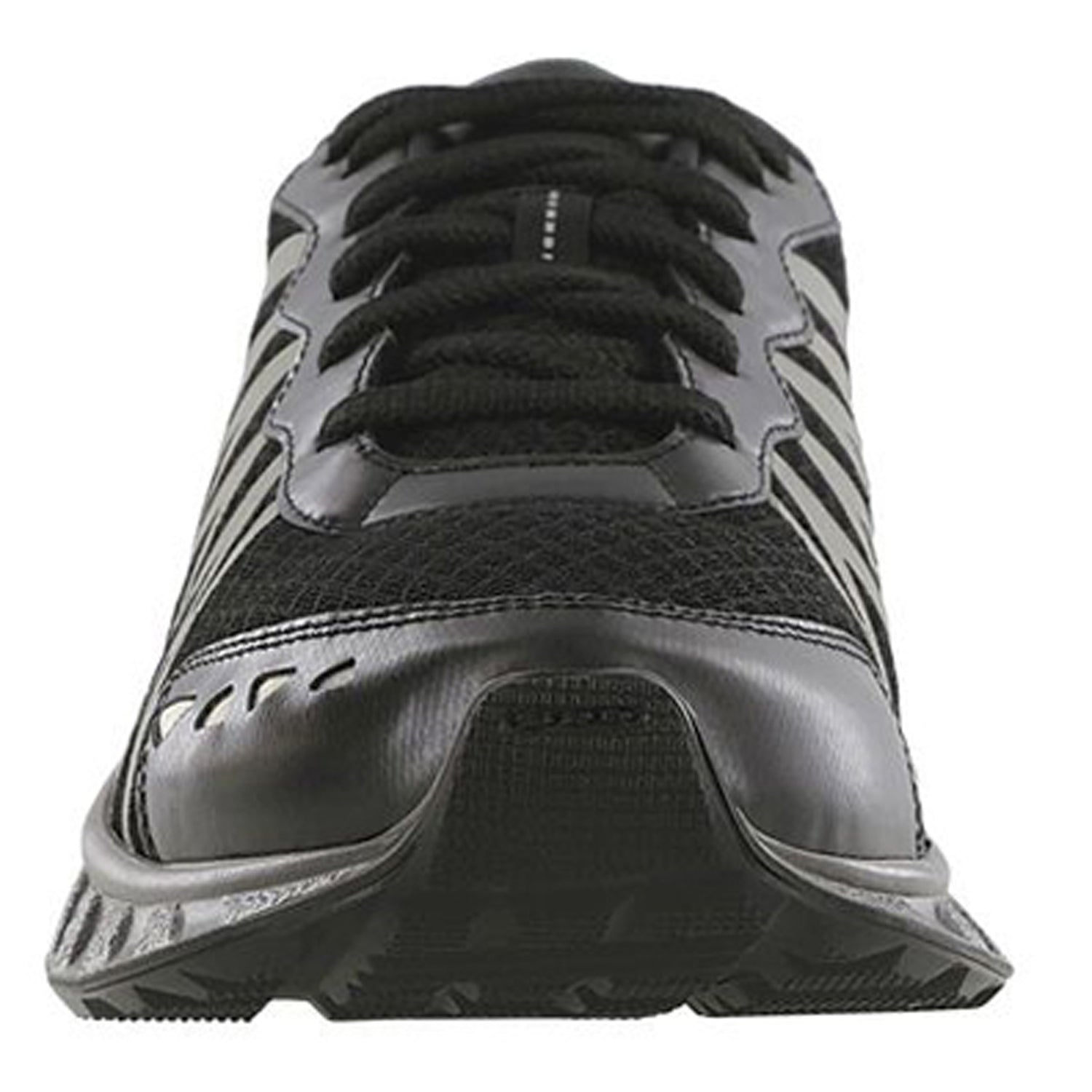 Peltz Shoes  Men's SAS Pursuit Sneaker BLACK GRAY PURSUIT BKGRY