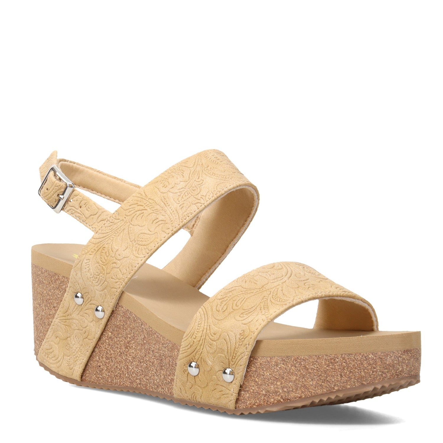 Peltz Shoes  Women's Volatile Summerlove Sandal BEIGE PV119-BEIGE