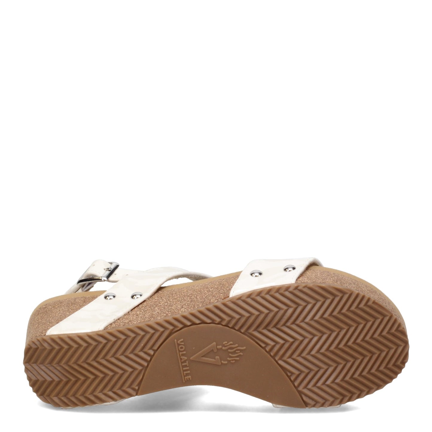 Peltz Shoes  Women's Volatile Summerlove Sandal WHITE CAMO PV119-WHTCAMO
