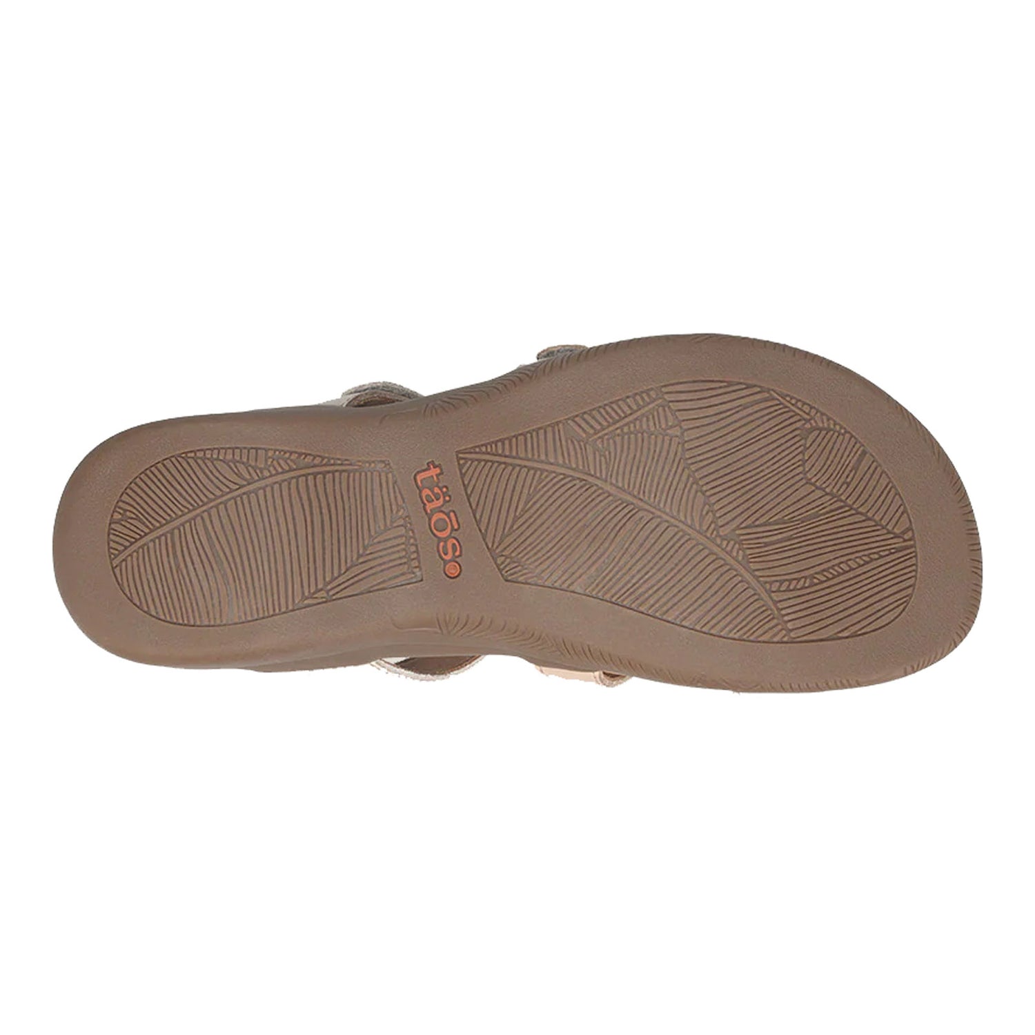 Peltz Shoes  Women's Taos Prize 4 Sandal Stone Multi PZ4-14021-STNM