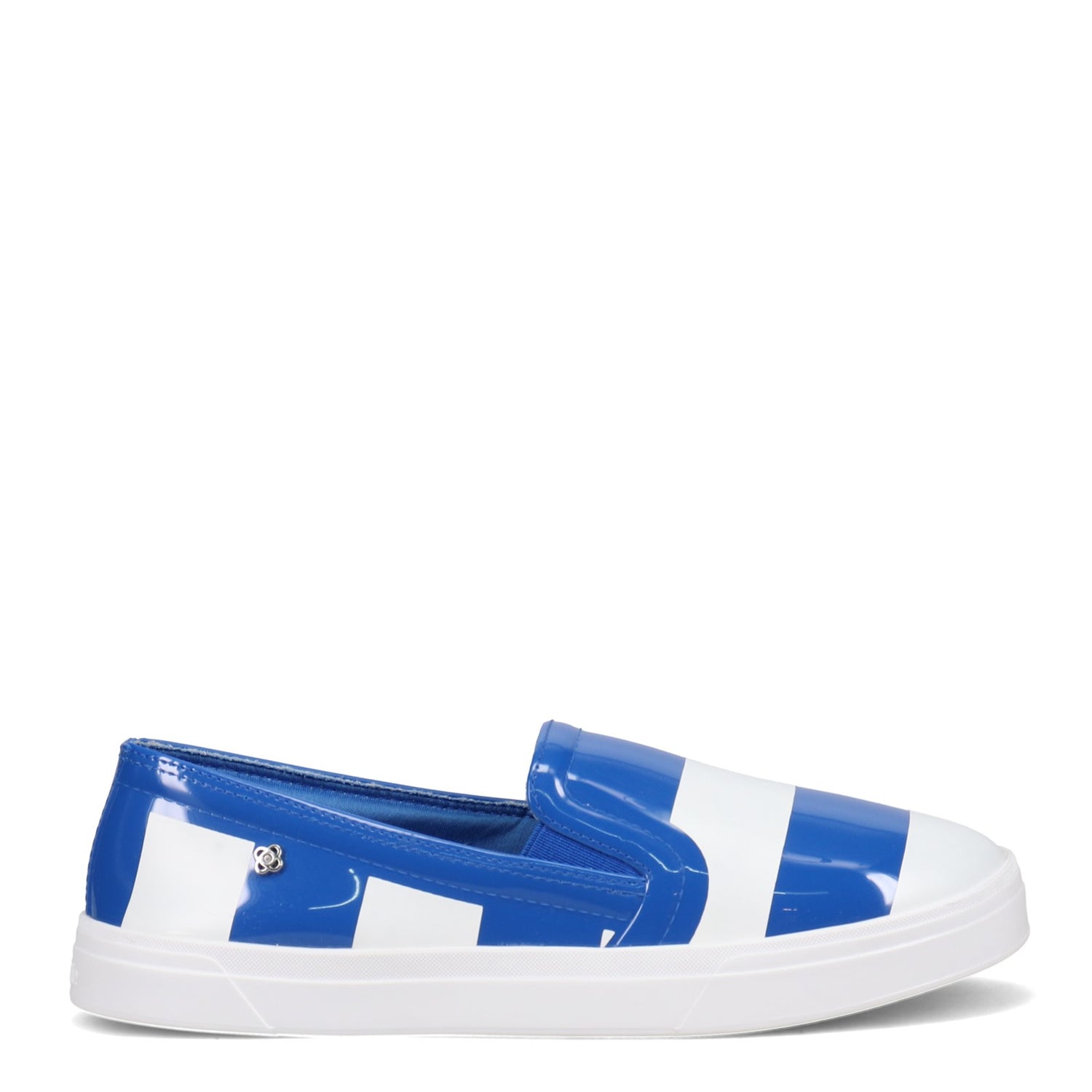 Peltz Shoes  Women's Petite Jolie Concord Slip-On BLUE PJ5509-BLUE