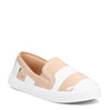 Peltz Shoes  Women's Petite Jolie Concord Slip-On NUDE PJ5509-NUDE