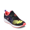 Peltz Shoes  Girl's New Balance Fuel Core Reveal Sneaker - Little Kid BLACK PINK PKRVLCB2