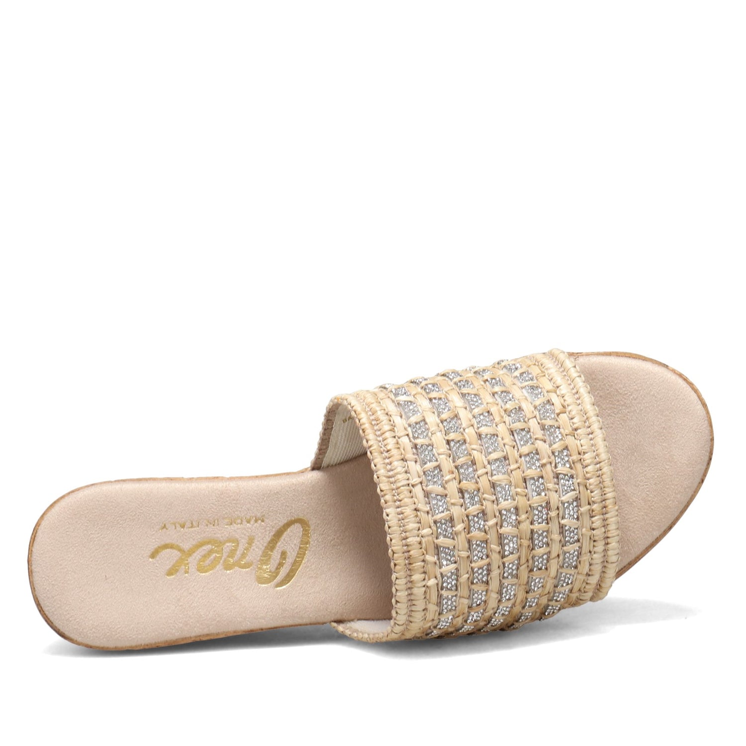 Peltz Shoes  Women's Onex Polly Sandal NATURAL POLLY-NATURAL