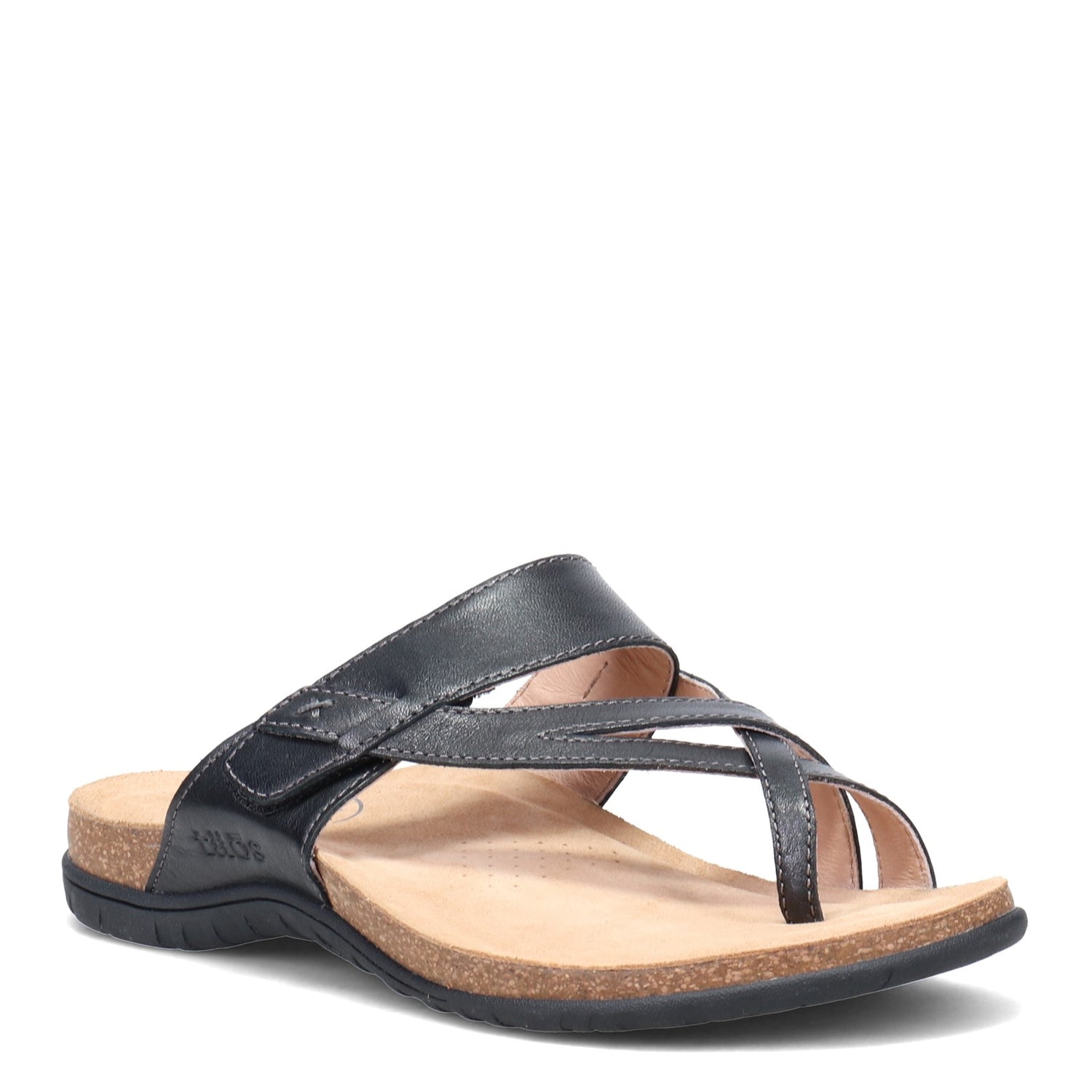 Peltz Shoes  Women's Taos Perfect Sandal Black PRF-14050-BLK
