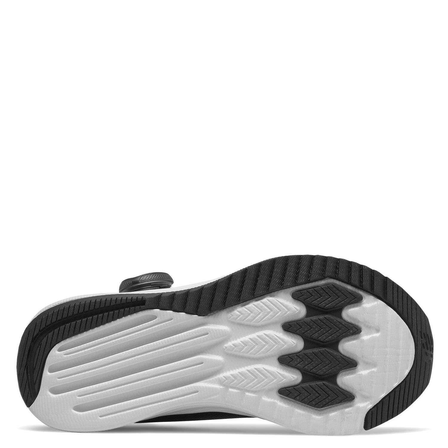 Peltz Shoes  Boy's New Balance Fuel Core Reveal v3 Sneaker - Little Kid BLACK  WHITE PTRVLBW3