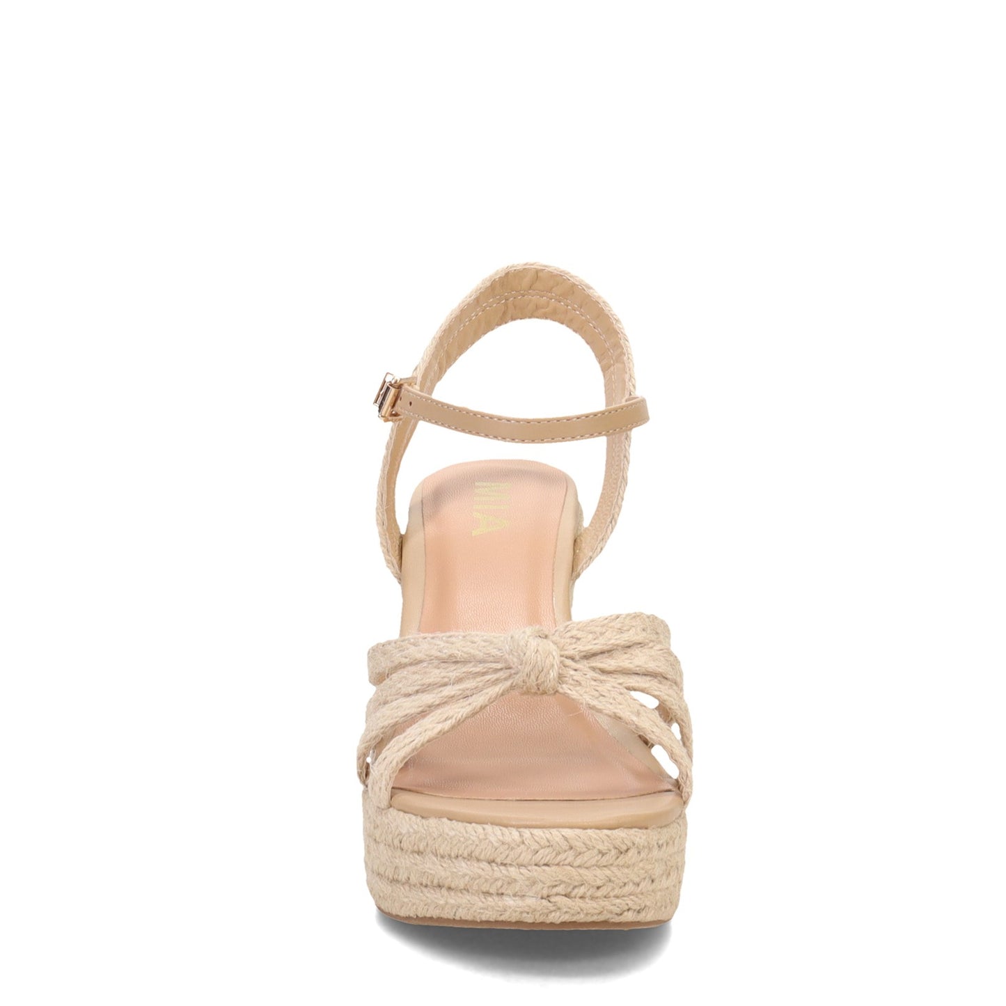 Peltz Shoes  Women's MIA Ashlee Sandal Natural QI00317-NATURAL