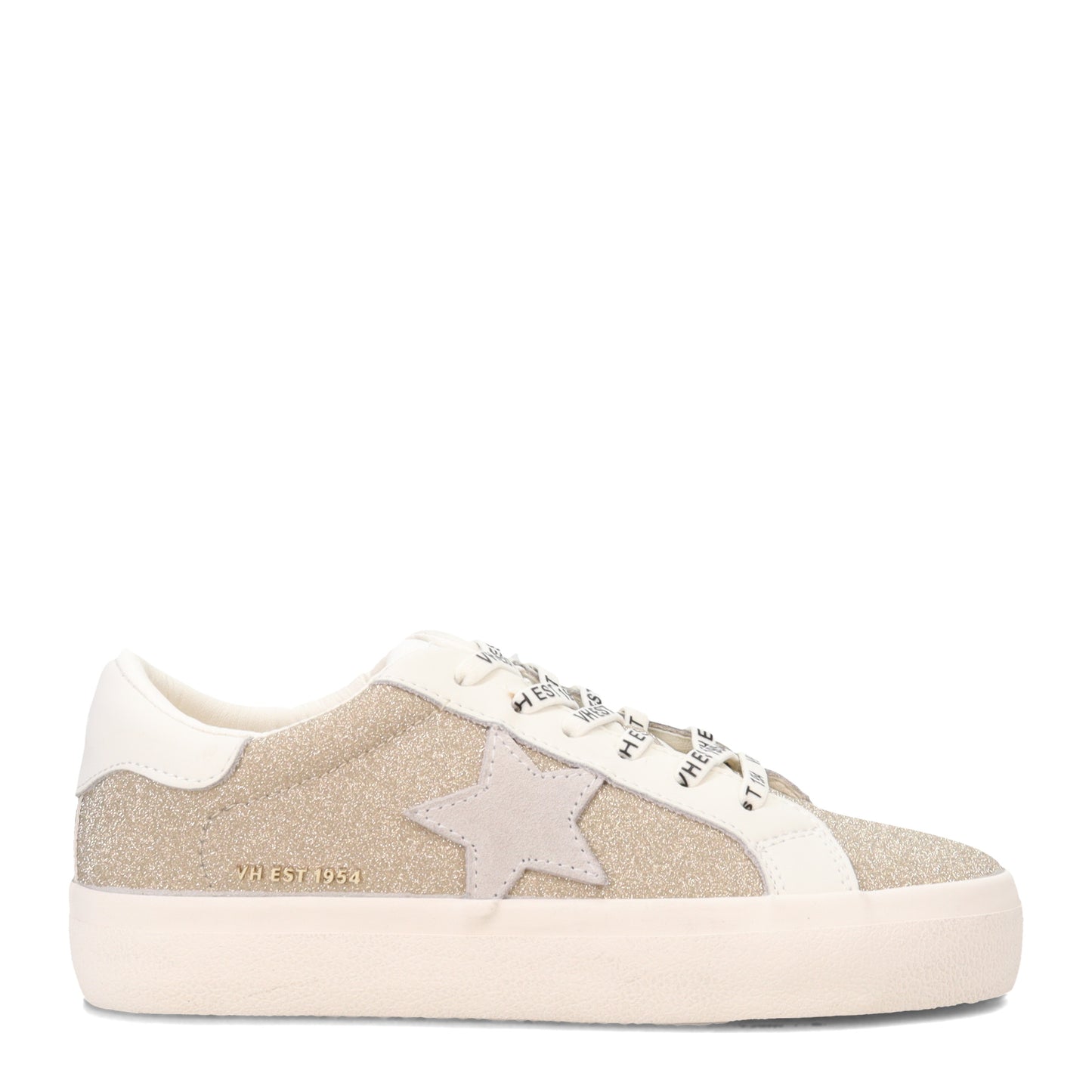 Peltz Shoes  Women's Vintage Havana Queen 3 Sneaker WHITE TAN QUEEN3-WHITE