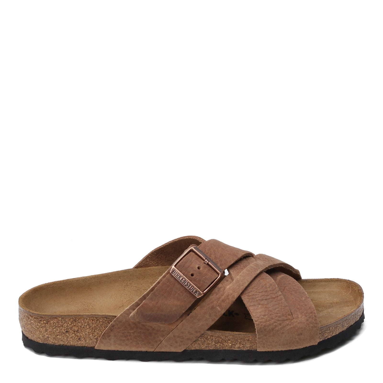 birkenstock lugano tobacco Oiled - Regular Fit Le modle Barbados de BIRKENSTOCK est une mule sportive motif hexagonal et logo imprim Birkenstock Mens Lugano Tobacco Leather
