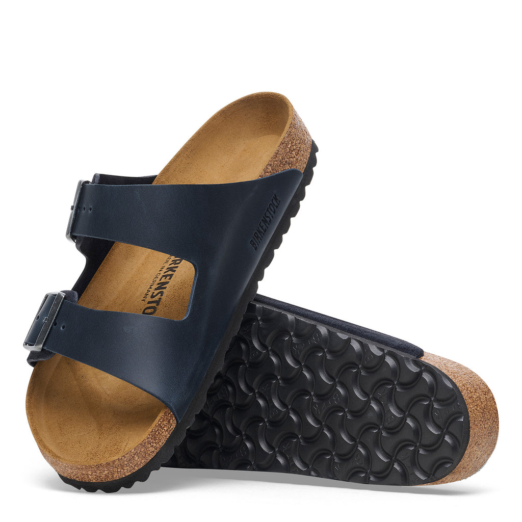 Men's Birkenstock Arizona Sandal - Regular Fit MIDNIGHT BLUE R 1028152
