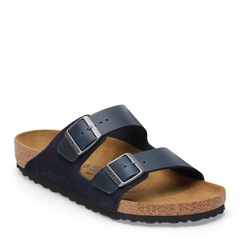 サンダル Sandals men Birkenstock Arizona Crosstown Men Waxy Leather Black | BIRKENSTOCK