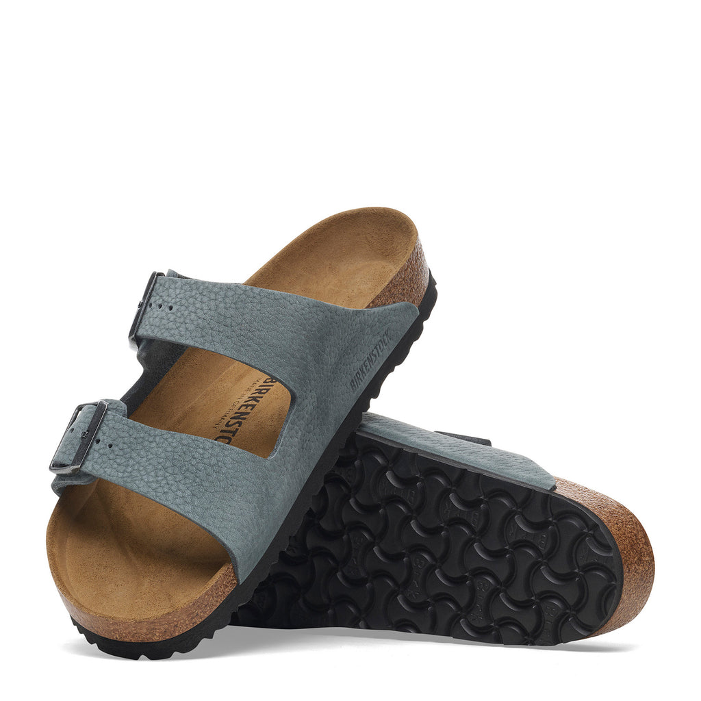 Men's Birkenstock Arizona Sandal - Regular Fit Desert Buck Nubuck R 1029182