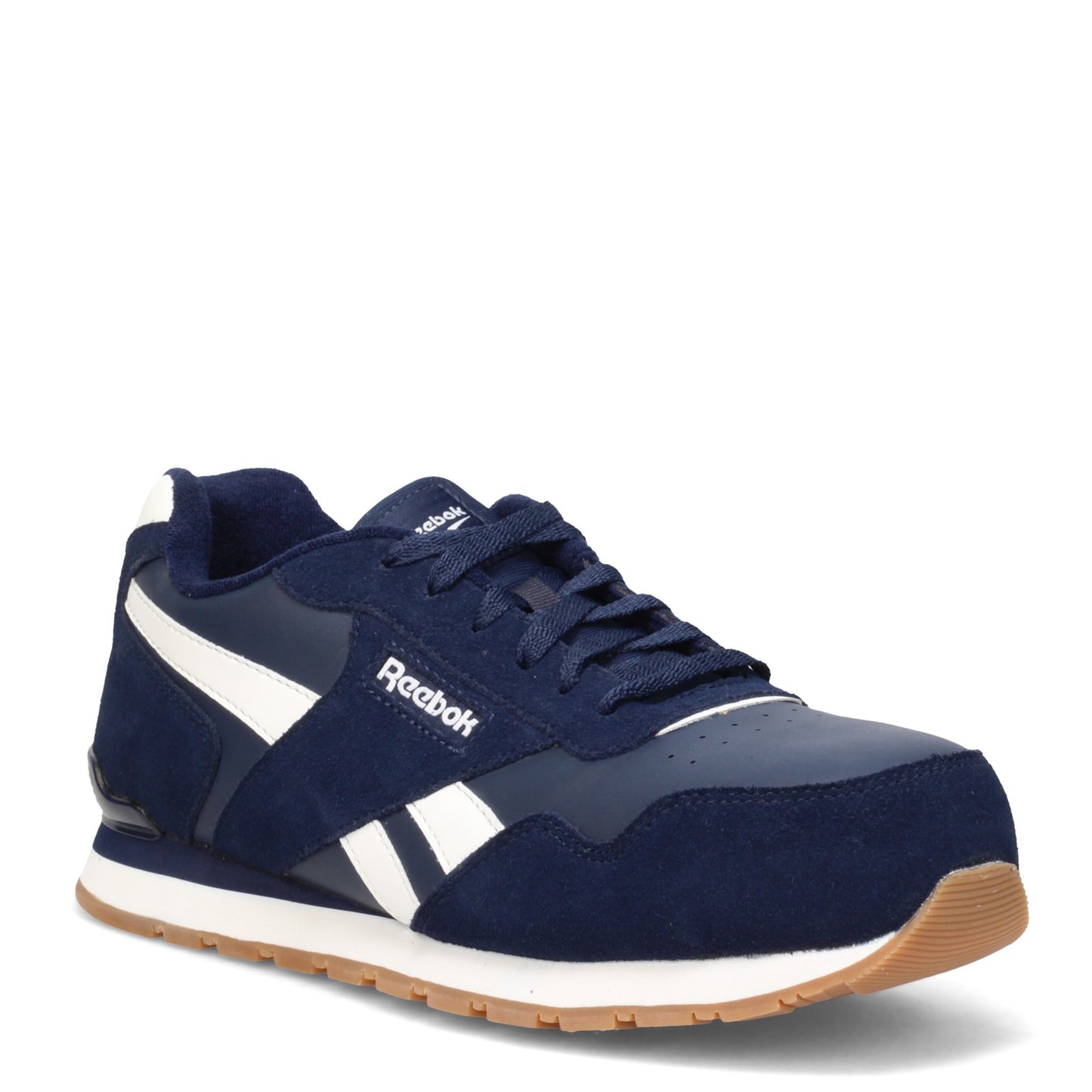 Peltz Shoes  Men's Reebok Work Harman Work Sneaker NAVY RB1981