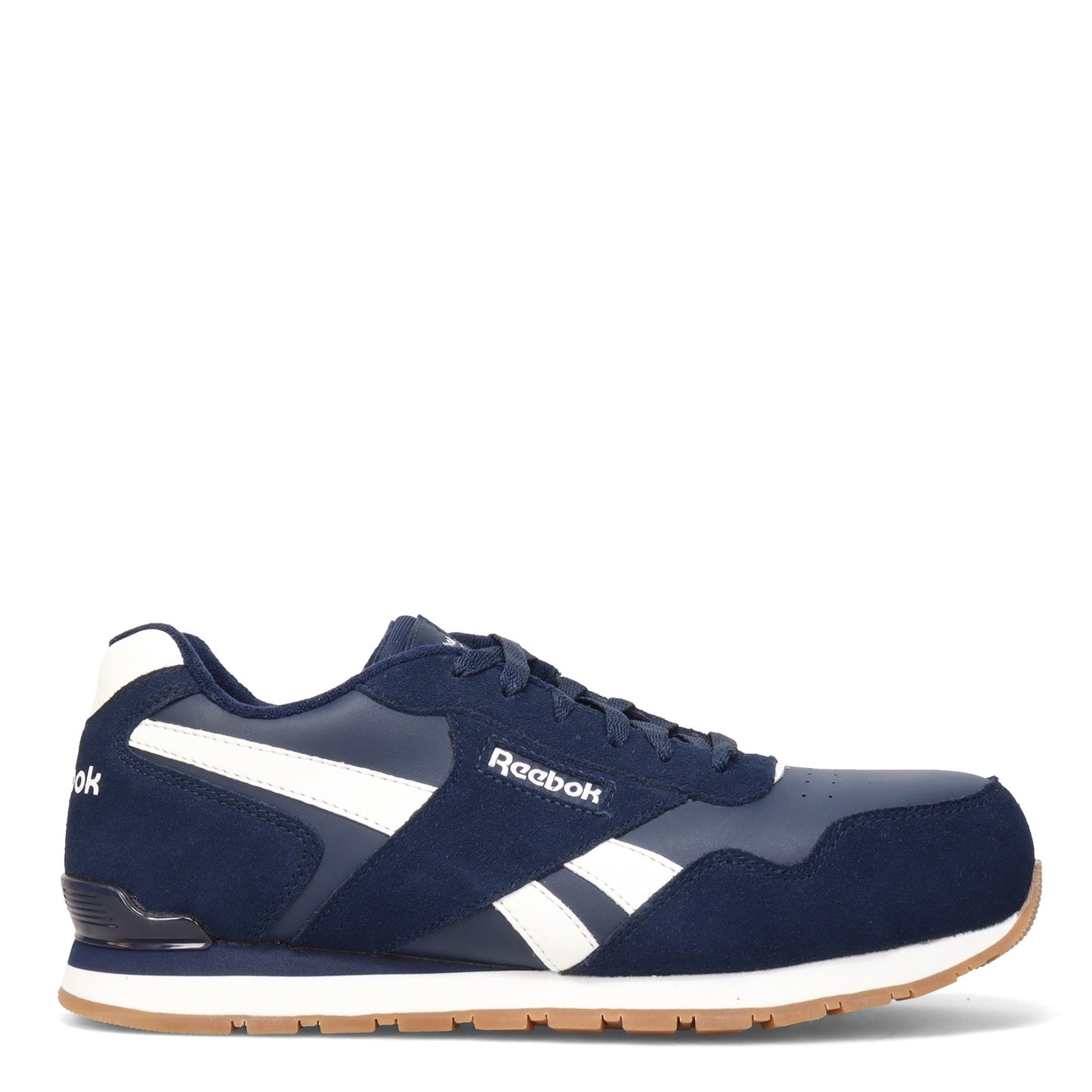 Peltz Shoes  Men's Reebok Work Harman Work Sneaker NAVY RB1981