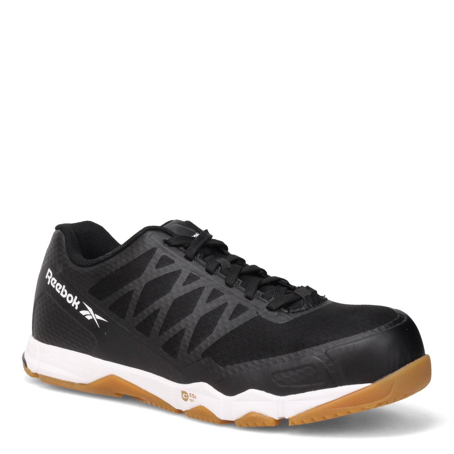 Peltz Shoes  Men's Reebok Speed TR Work Shoe BLACK RB4450
