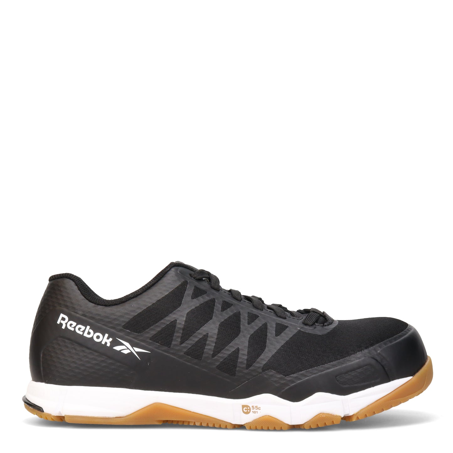 Peltz Shoes  Men's Reebok Speed TR Work Shoe BLACK RB4450