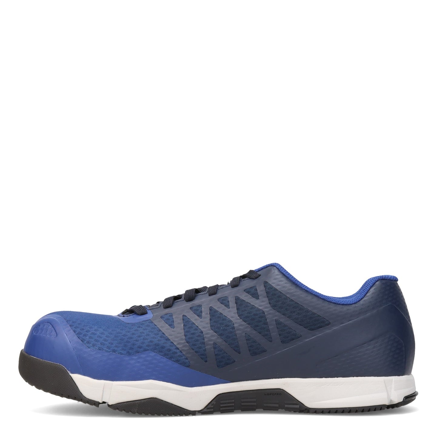 Peltz Shoes  Men's Reebok Speed TR Work Shoe BLUE BLACK RB4451