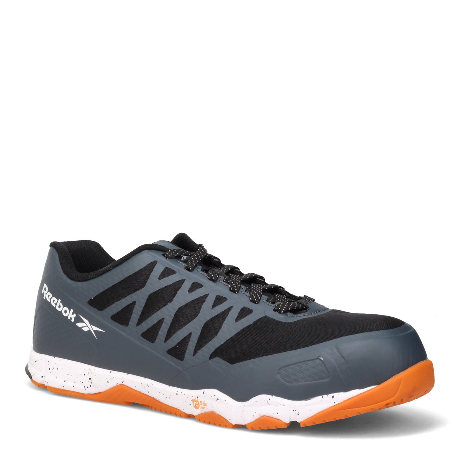 Peltz Shoes  Men's Reebok Speed TR Work Shoe GRAY RB4453