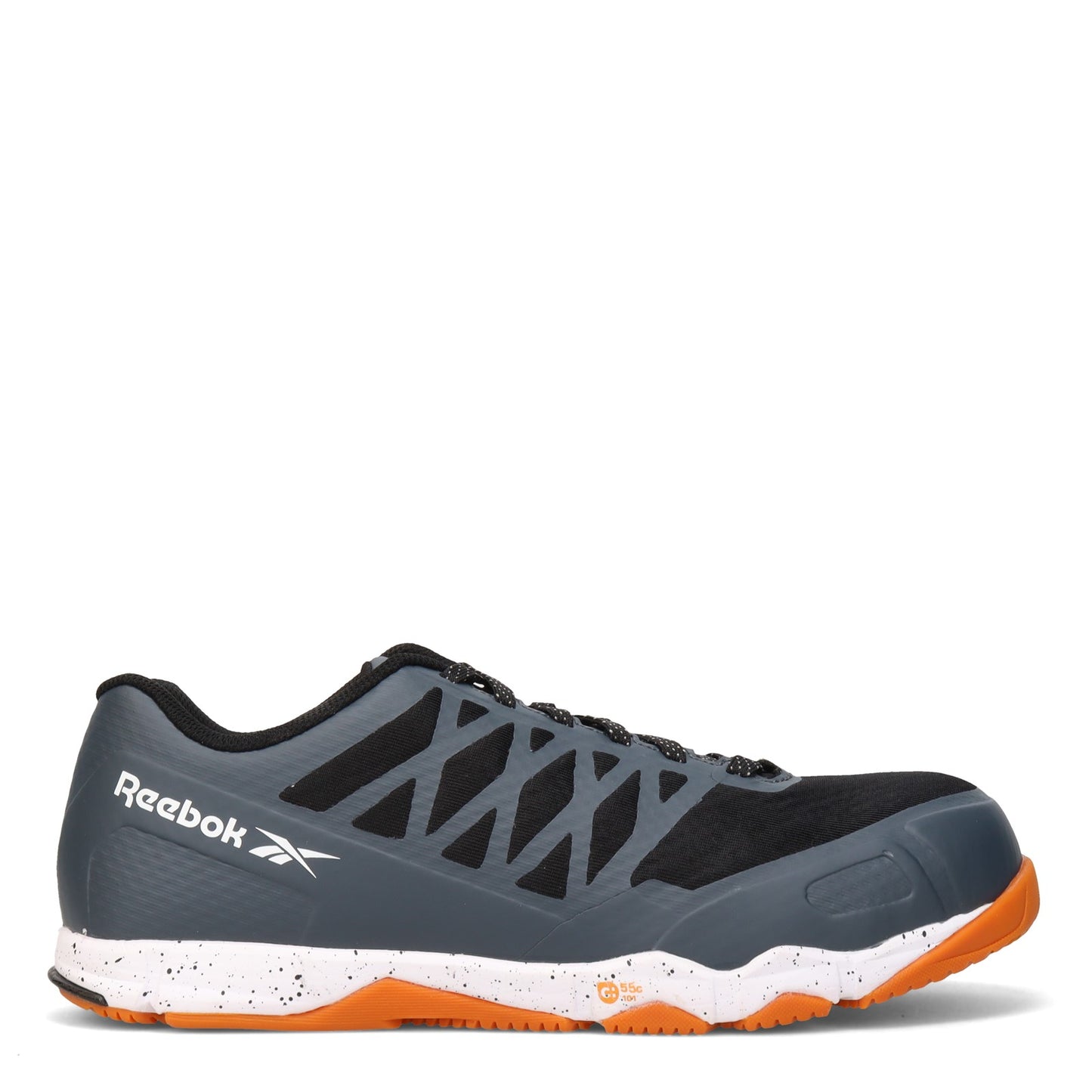 Peltz Shoes  Men's Reebok Speed TR Work Shoe GRAY RB4453
