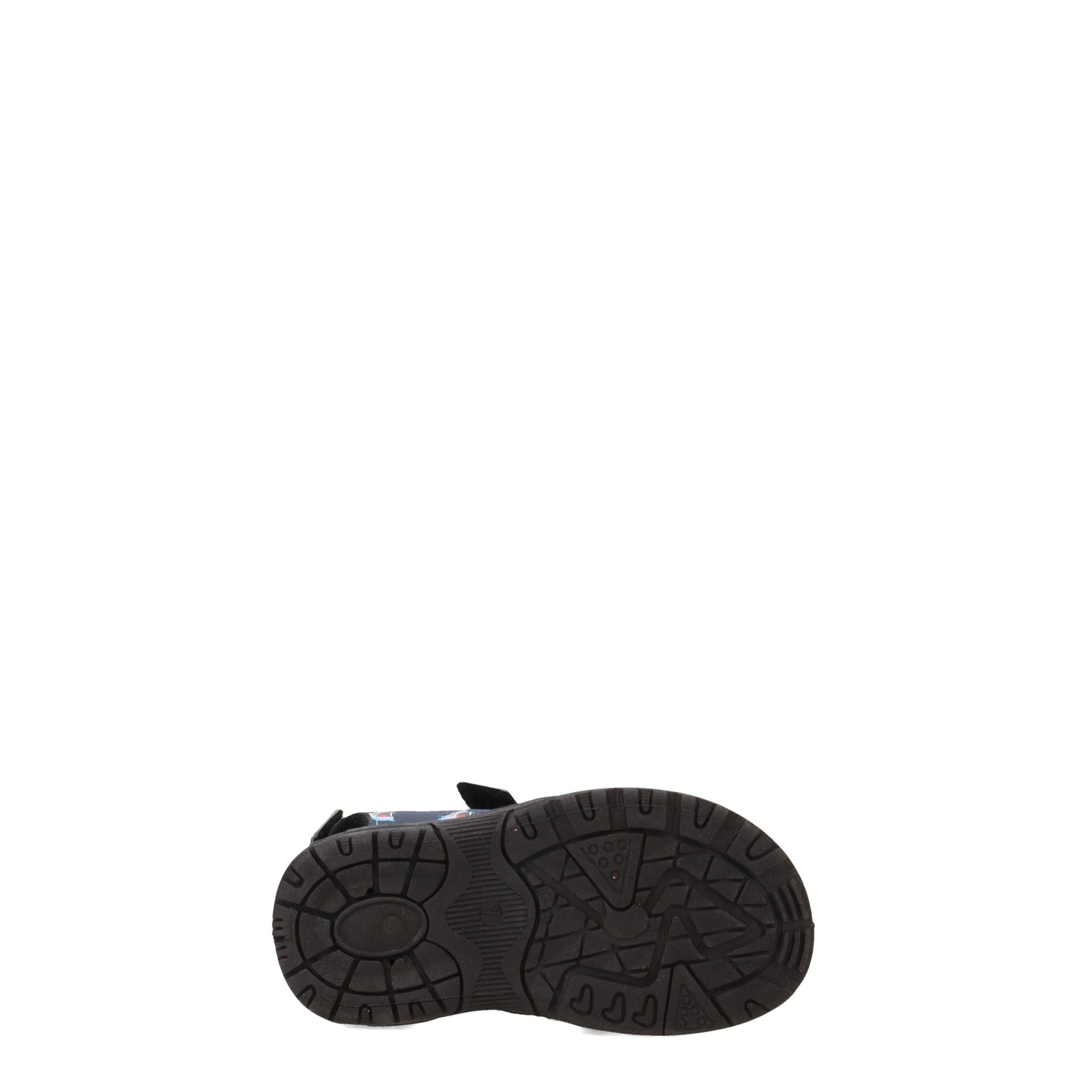 Peltz Shoes  Boy's Josmo Rugged Bear Shark Sandal - Toddler NAVY RB90783H-NVY