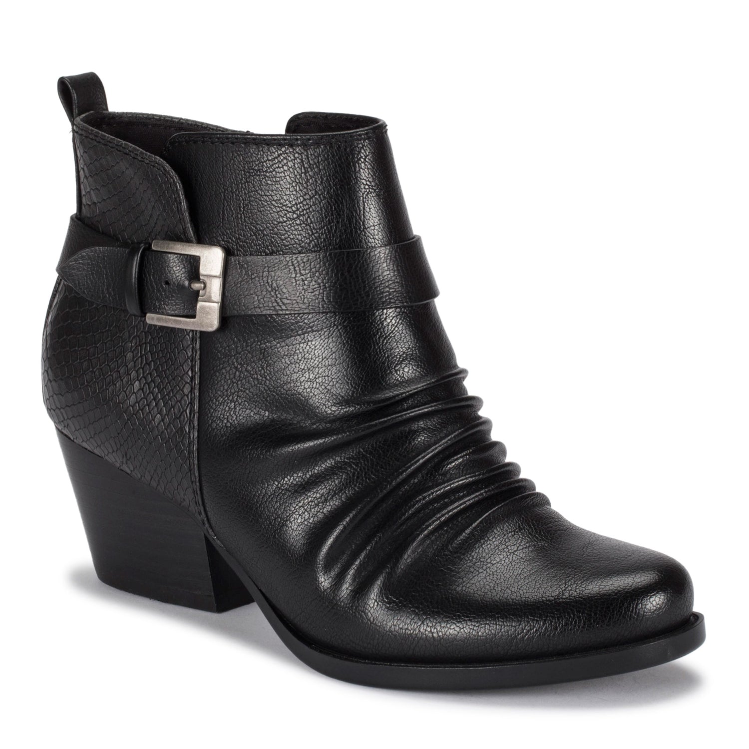 Peltz Shoes  Women's Baretraps Rebel Boot Black REBEL-BLK