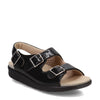 Peltz Shoes  Women's SAS Relaxed Sandal BLACK SNAKE PRINT RELAXED-BLACKSN