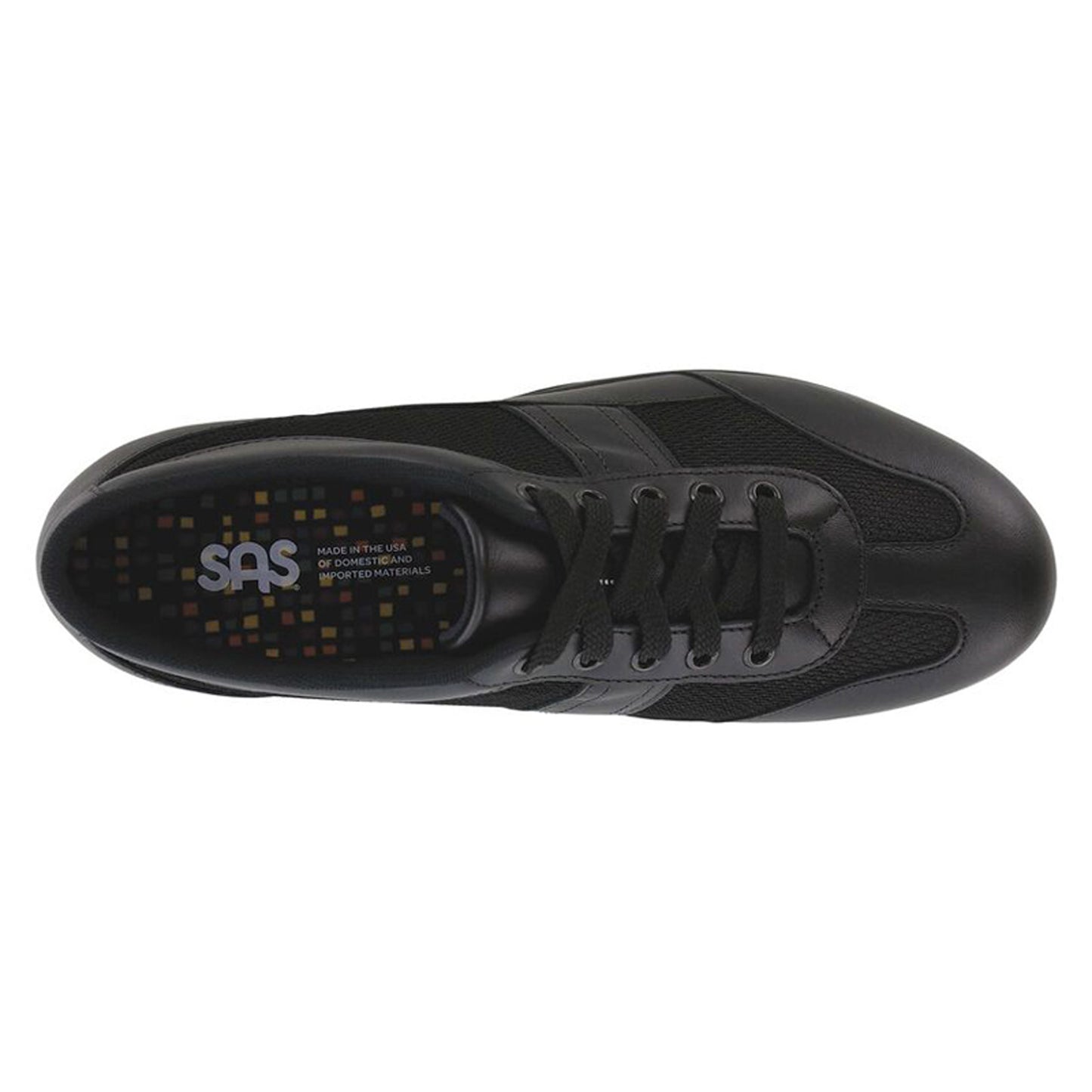 Peltz Shoes  Women's SAS Reverie Non-Slip Lace-Up Shoe BLACK REVERIE BLK