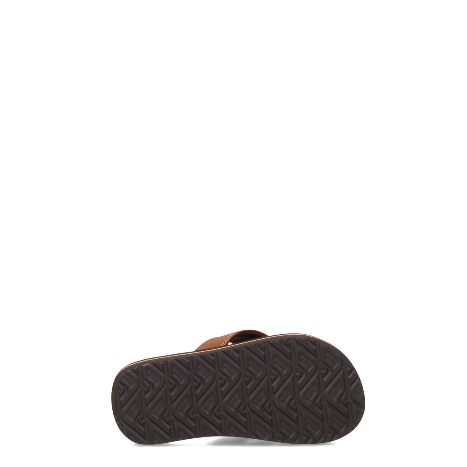 Peltz Shoes  Boy's Reef Little Twinpin Sandal - Toddler & Little Kid Brown RF005176-BRO