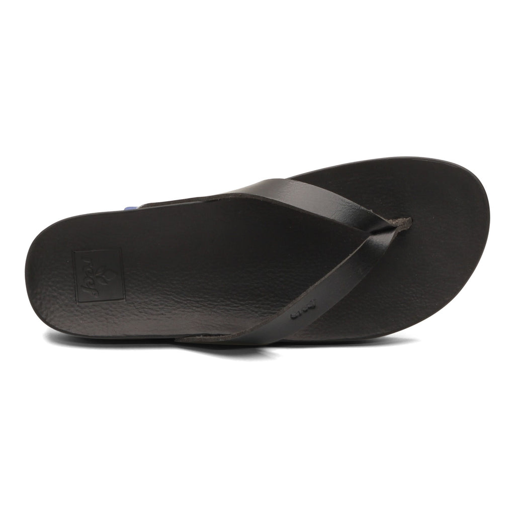 Women's Reef Cushion Bounce Court Thong Sandal BLACK RF0A3FDS-BLA