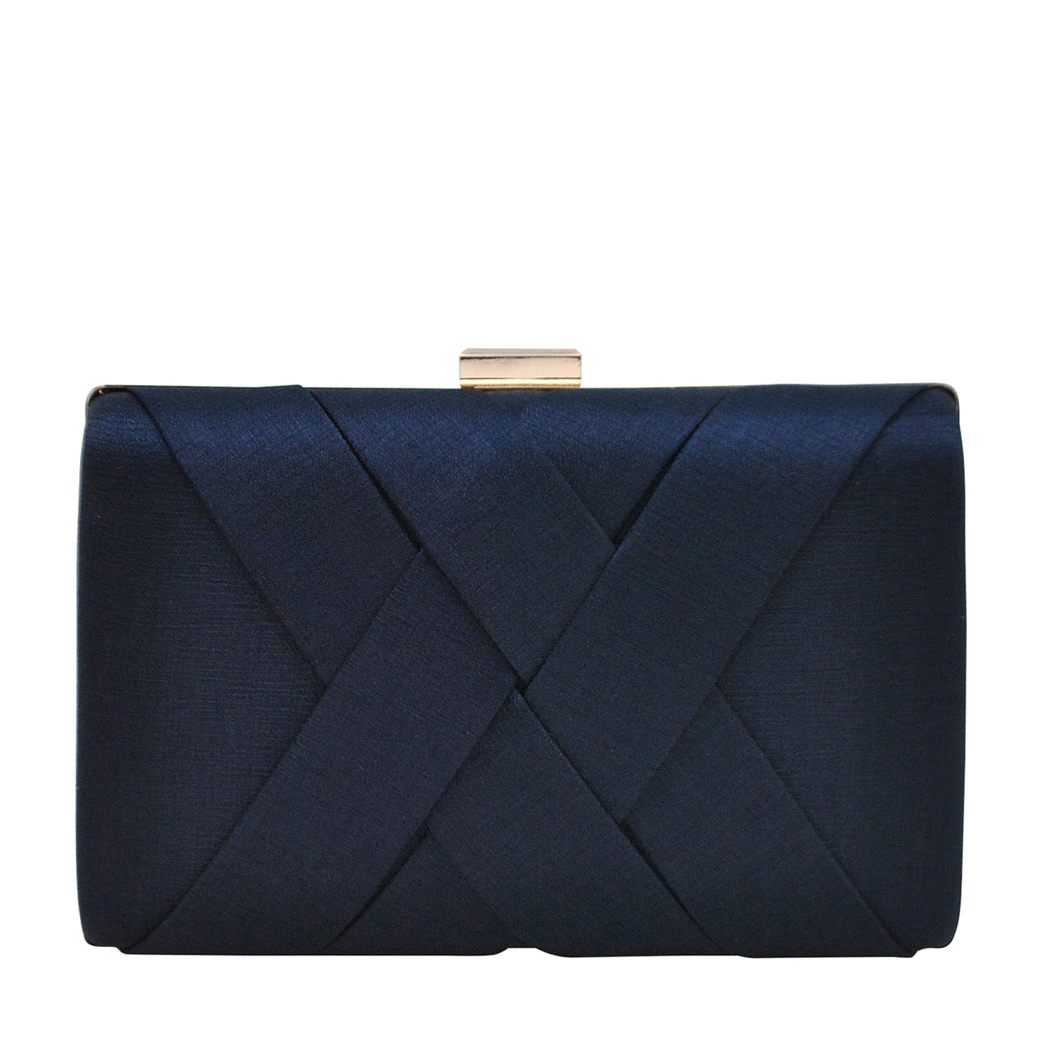 Peltz Shoes  Women's La Regale Juliette Clutch NAVY RL70519-NAVY