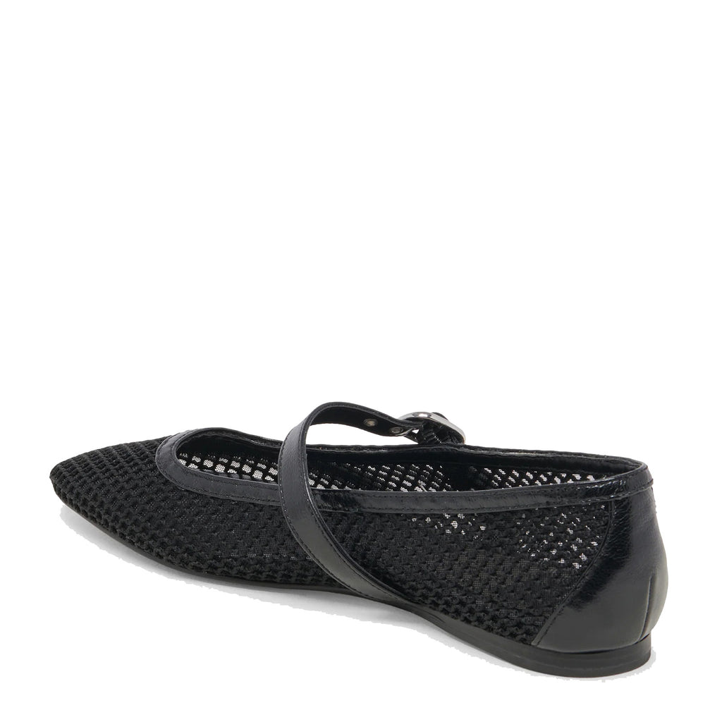 Women's Dolce Vita Rodini Flat BLACK RODINIMESH-BLK